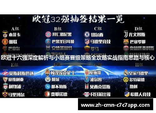 欧冠十六强深度解析与小组赛晋级策略全攻略实战指南思路与核心 欧冠十六强深度解析与小组赛晋级策略全攻略实战指南思路与核心